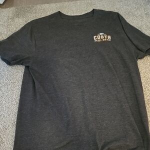 Costa Men's Charcoal Tee